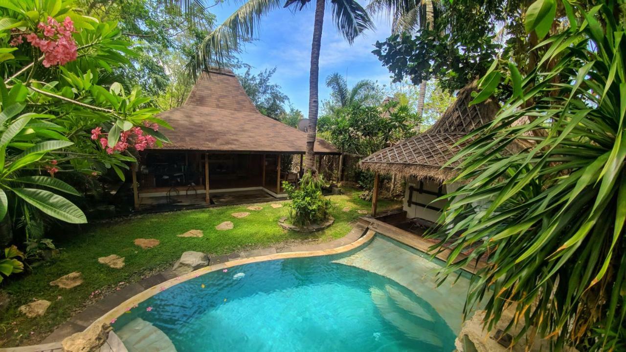 Villa Bhuvana With Private Swimming Pool Gili Trawangan Eksteriør billede