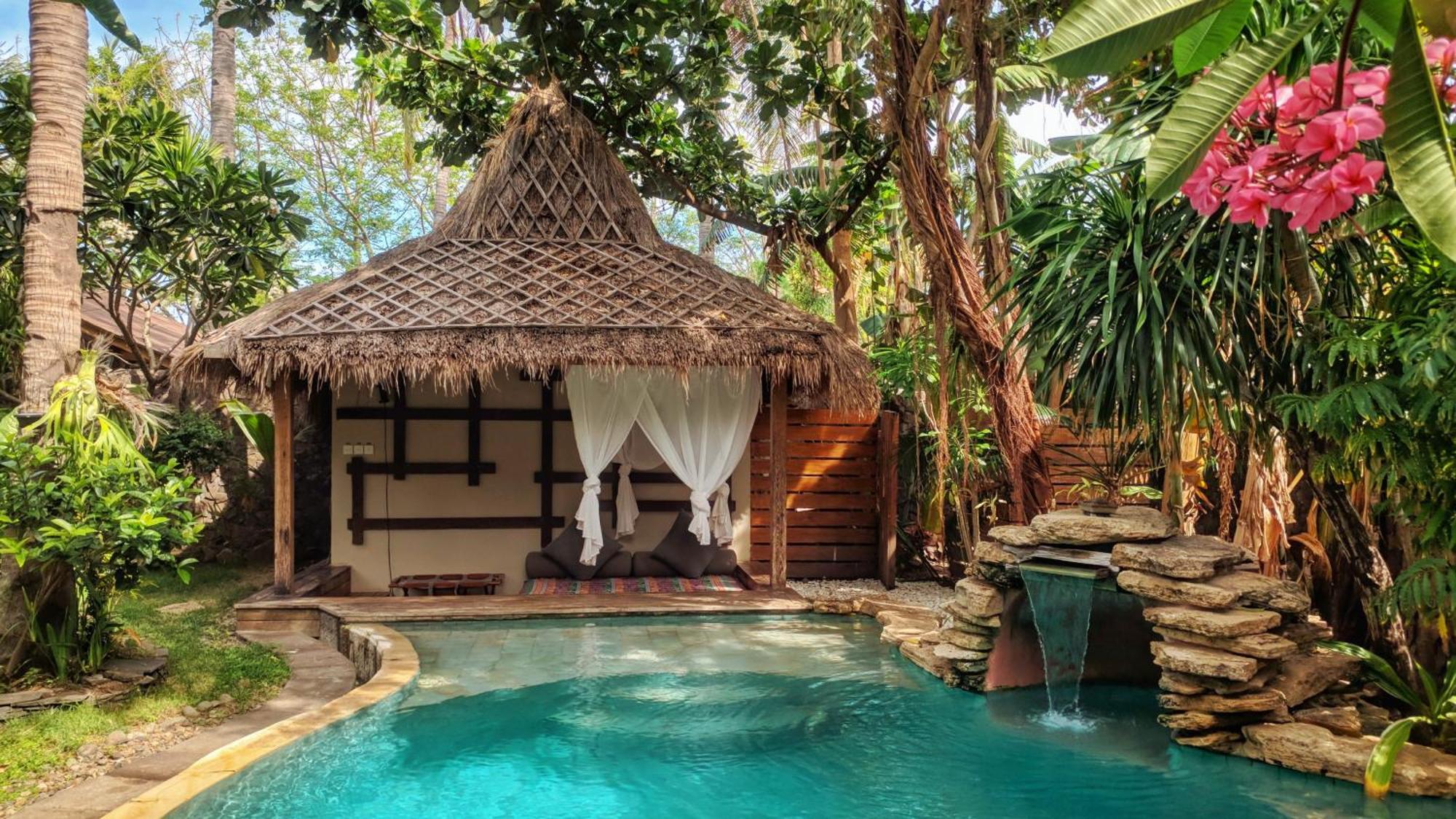 Villa Bhuvana With Private Swimming Pool Gili Trawangan Eksteriør billede