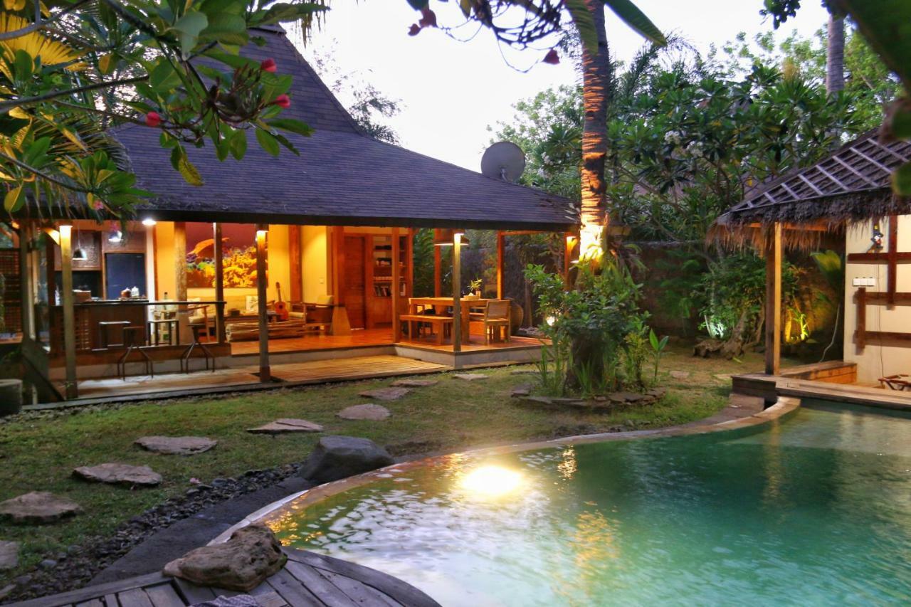 Villa Bhuvana With Private Swimming Pool Gili Trawangan Eksteriør billede