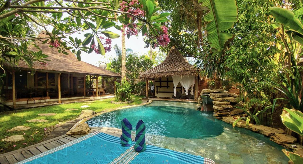Villa Bhuvana With Private Swimming Pool Gili Trawangan Eksteriør billede